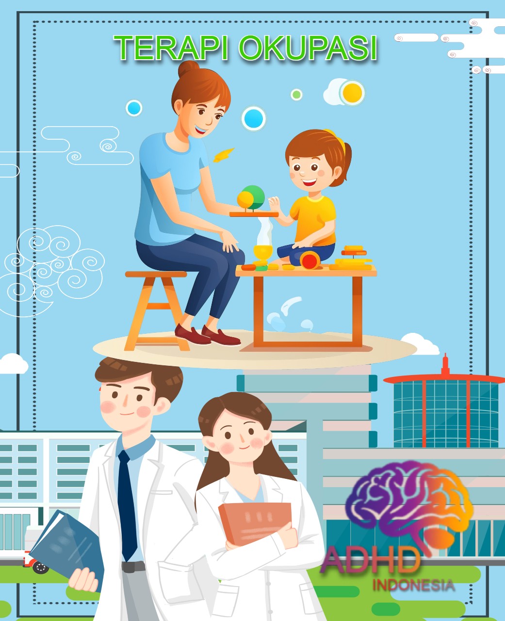 Rujukan untuk Terapi Okupasi untuk Anak ADHD Indonesia Kabupaten Dairi